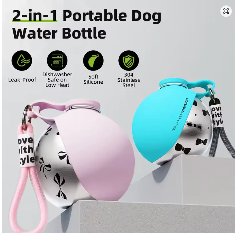 Walkies Water Bottle 2-in-1 4