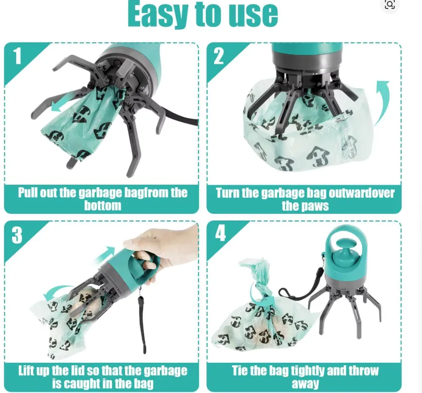 No-Touch Claw Scooper 4